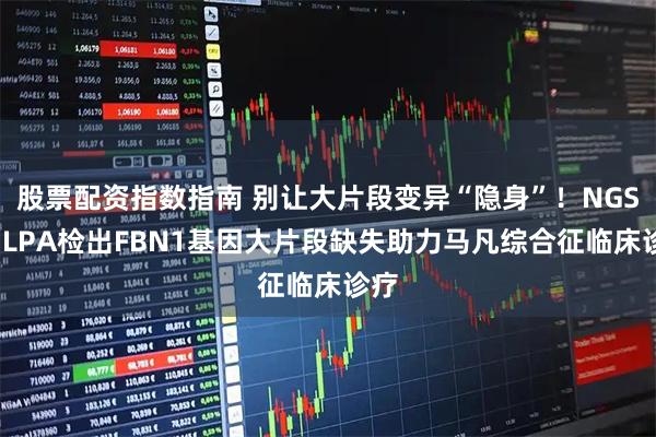 股票配资指数指南 别让大片段变异“隐身”！NGS+MLPA检出FBN1基因大片段缺失助力马凡综合征临床诊疗